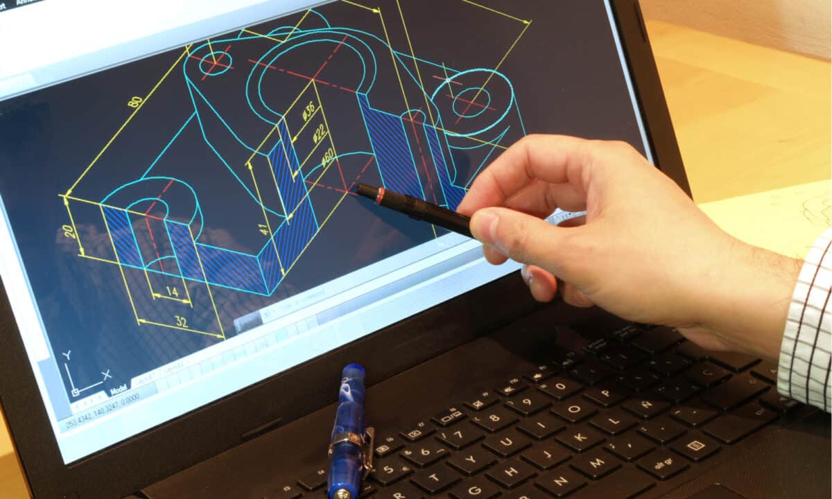 Designers and architects use AutoCAD to help with blueprint layouts.