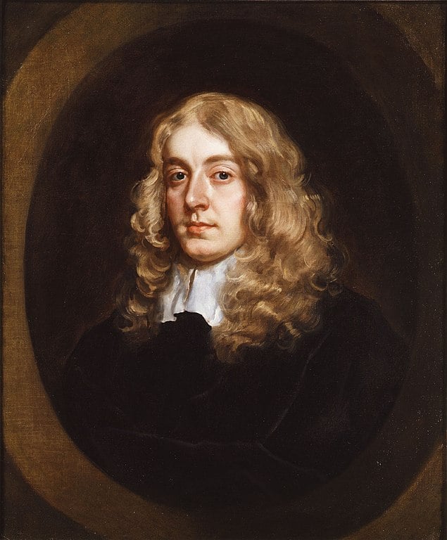 A painting of Samuel Morland at age 33.