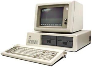 IBM PC Model 5150.