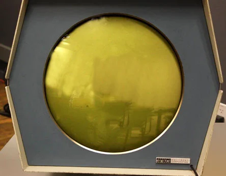 The CRT monitor of PDP-1.