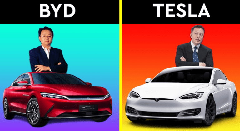 Byd vs tesla