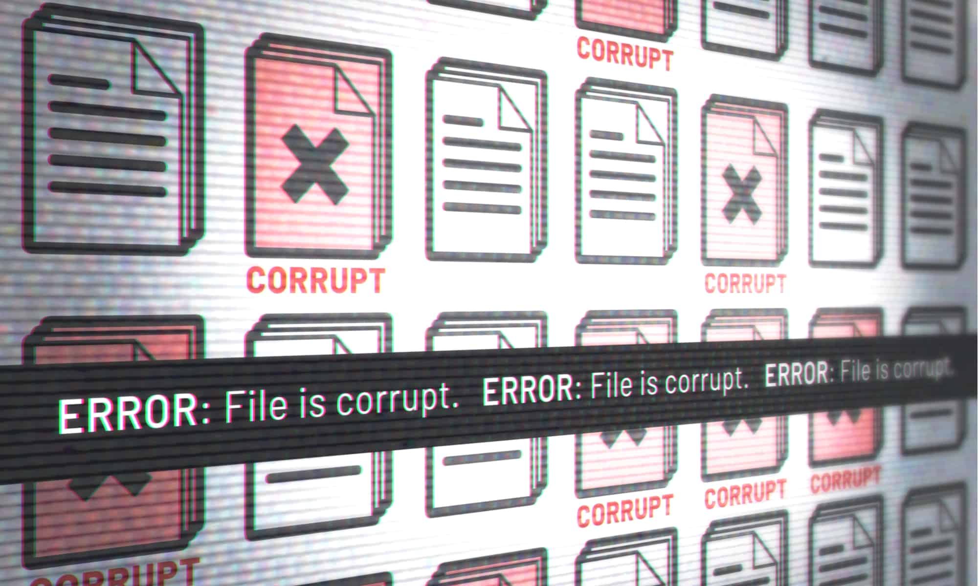 corrupt file