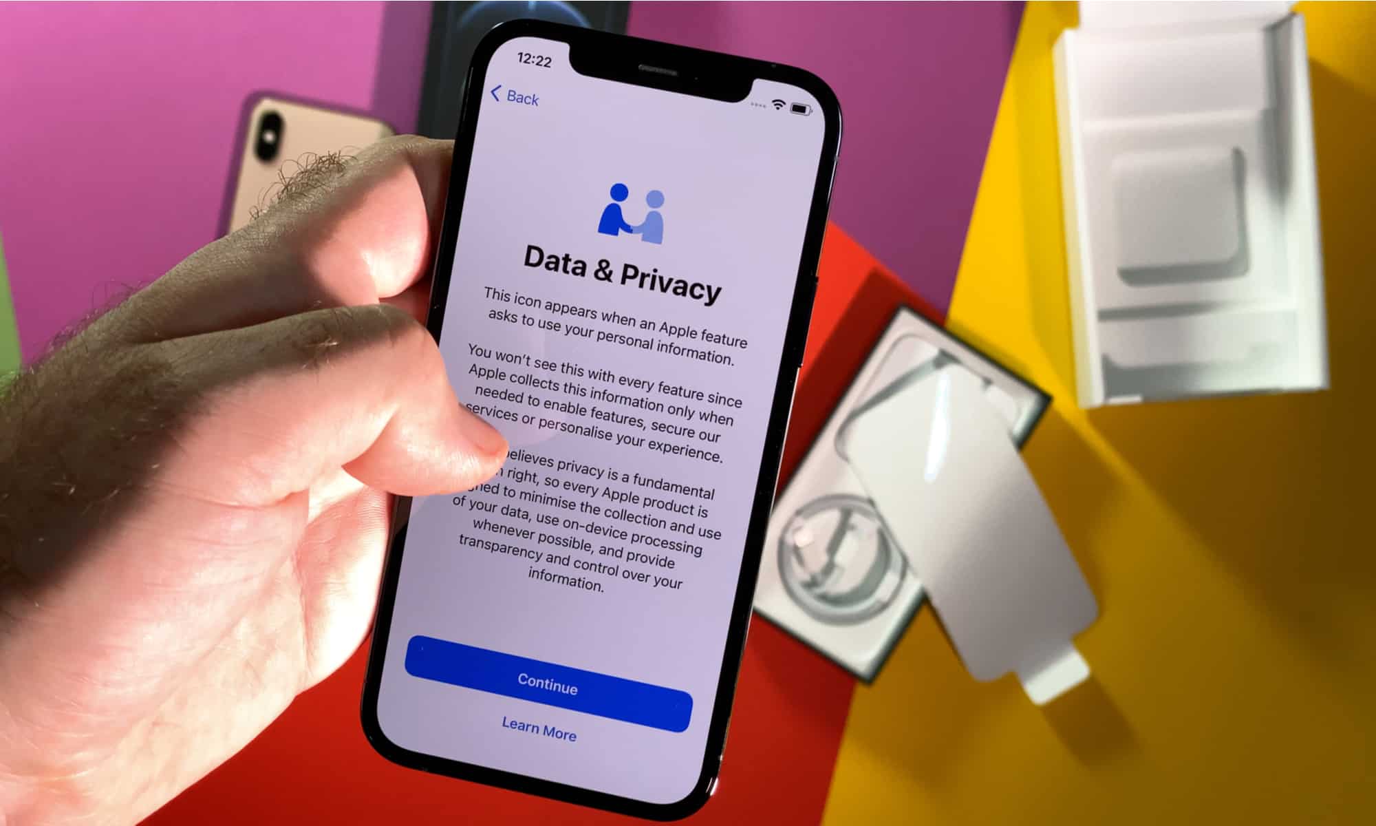 iPhone data and privacy