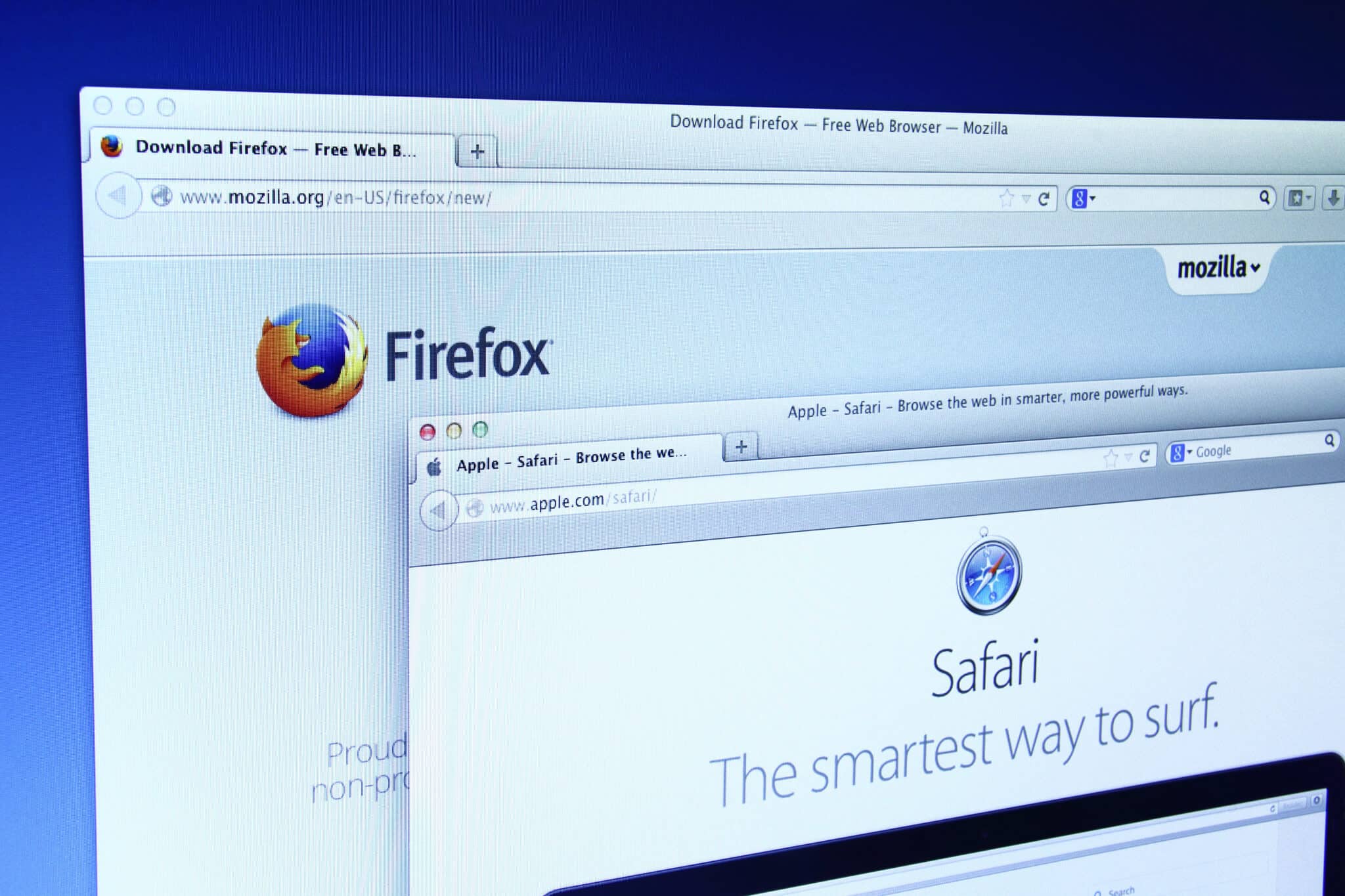 Браузер эппл. Firefox как Safari.