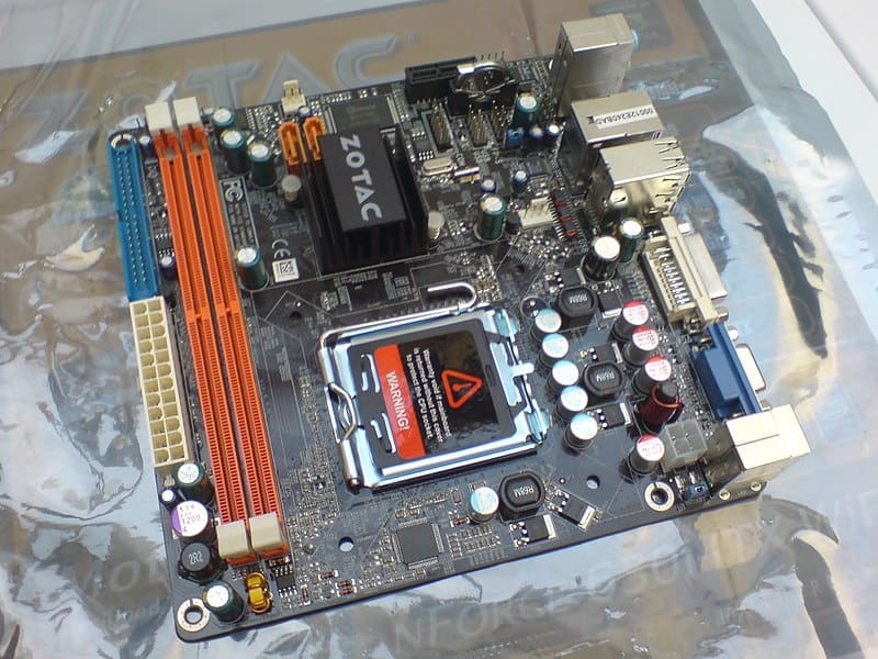 a new zotac motherboard 1630 out of the box