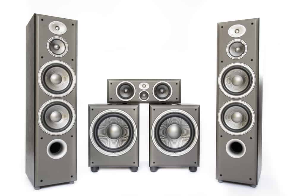 Surround sound speakers can take up a lot of room. Do you have space for them?
