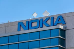 Nokia corporate building logo