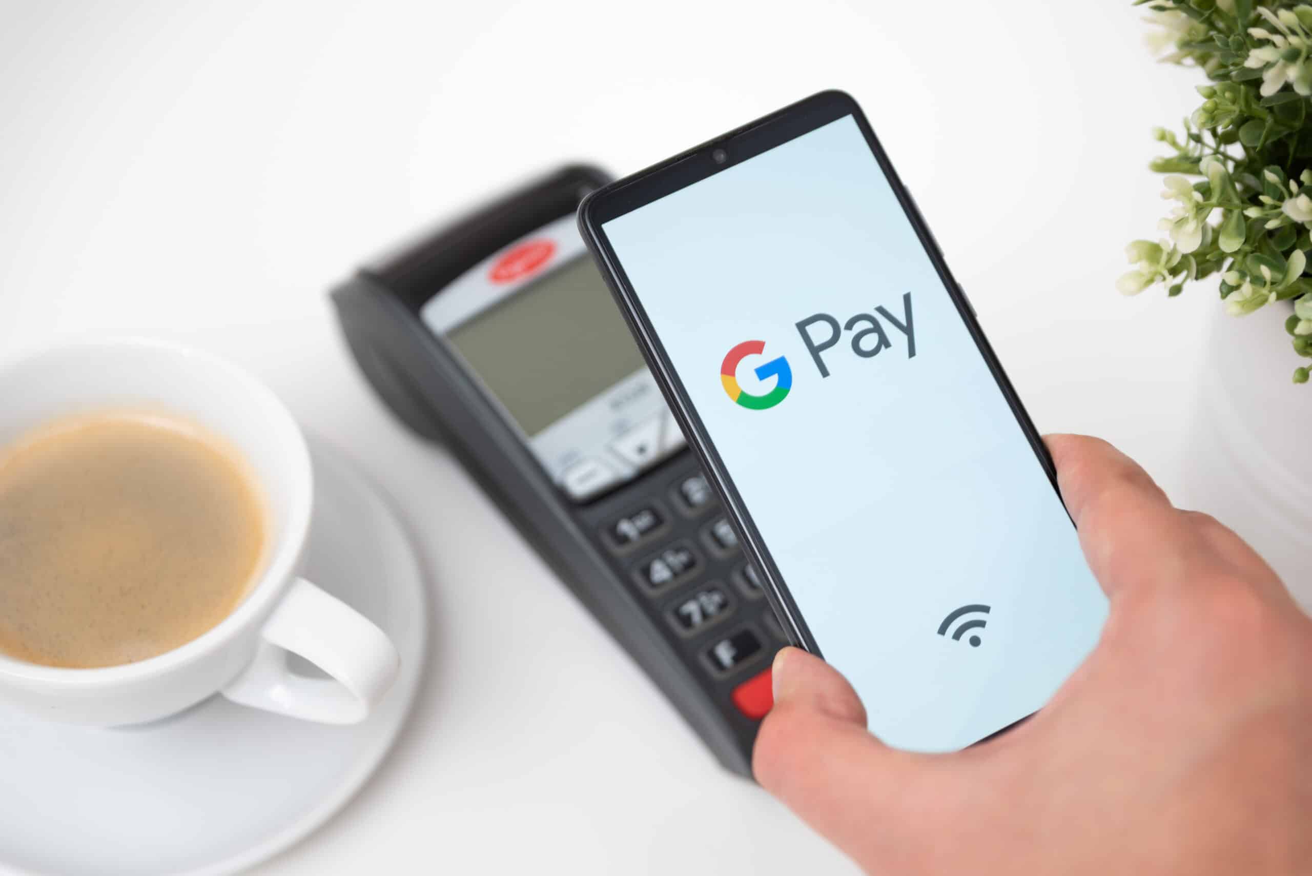 Google Pay at card reader