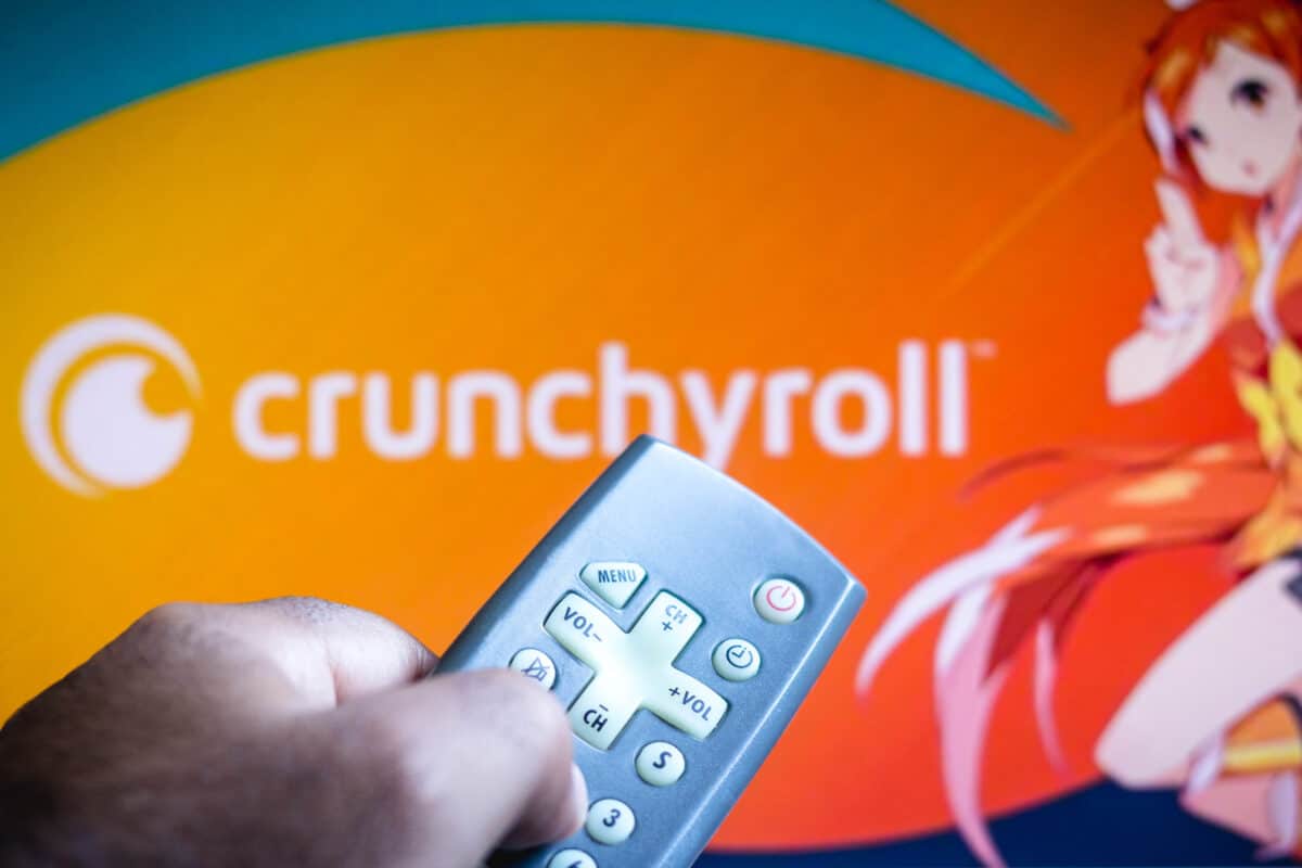 Crunchyroll on a Samsung Smart TV