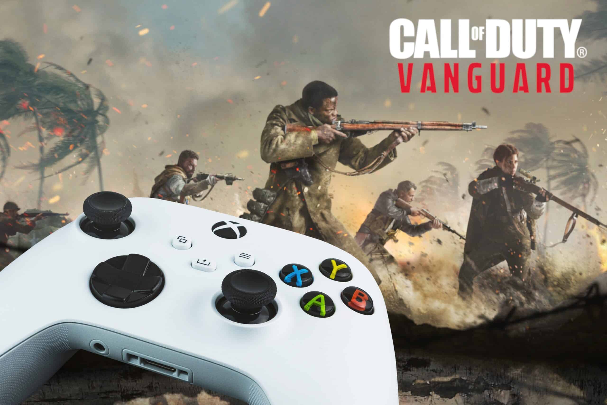 وحدة تحكم ألعاب الفيديو Call of Duty Vanguard
