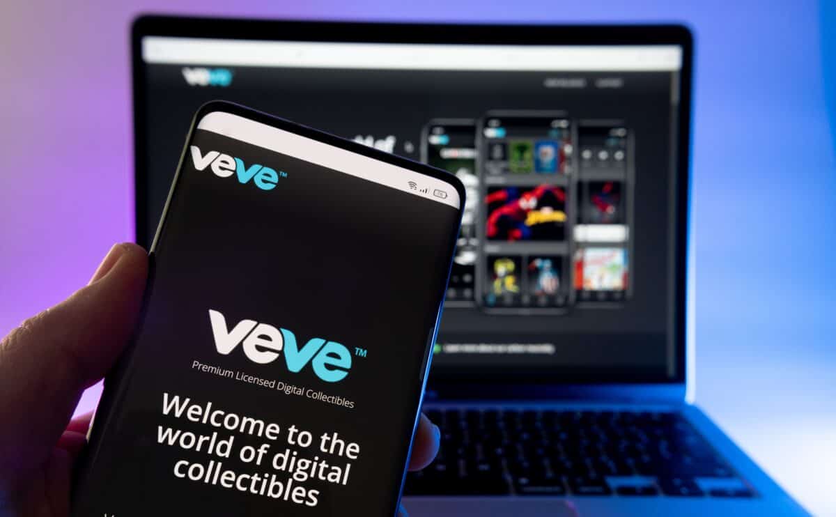 VeVe NFT website digital collectibles