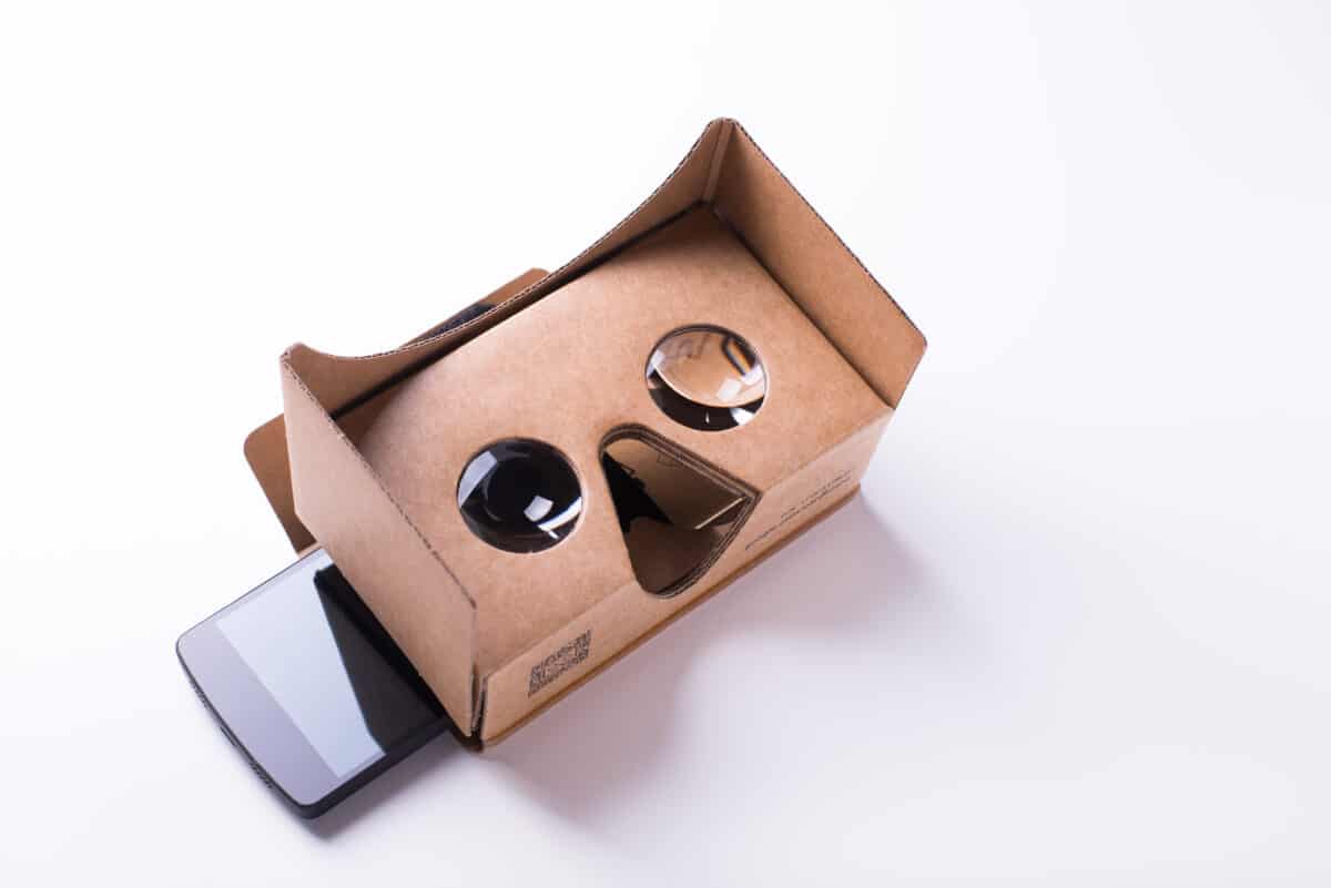 Google Cardboard VR headset MR AR