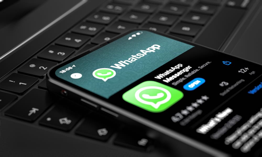 WhatsApp application in AppStore
