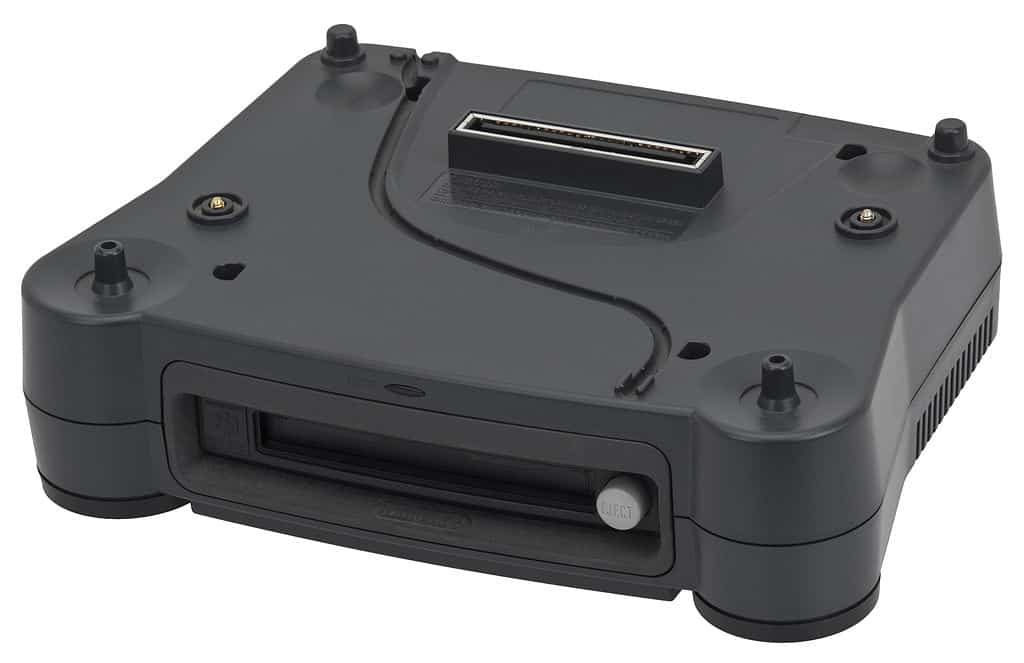 Black Nintendo 64DD unattached