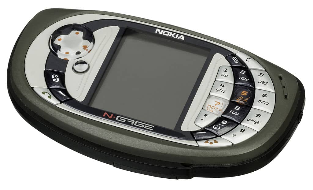 Nokia N-Gage GQ on a white background