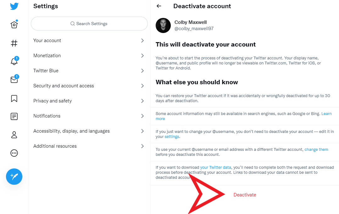 How to permanently delete your Twitter account in 4 steps