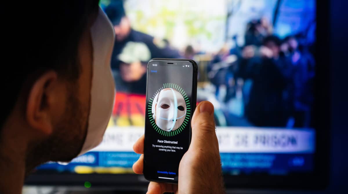 Face ID facial recognition technology
