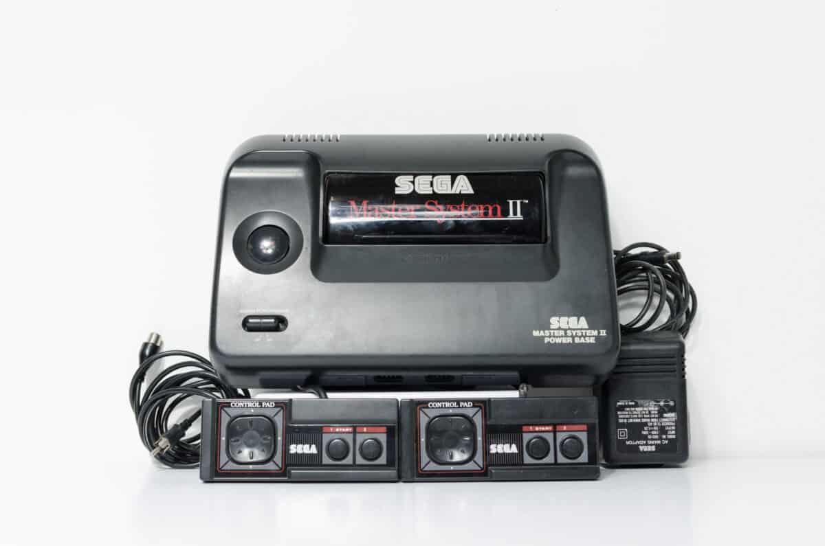 Sega Master System II retro console
