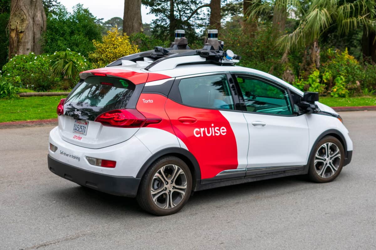 Cruise self-driving car
