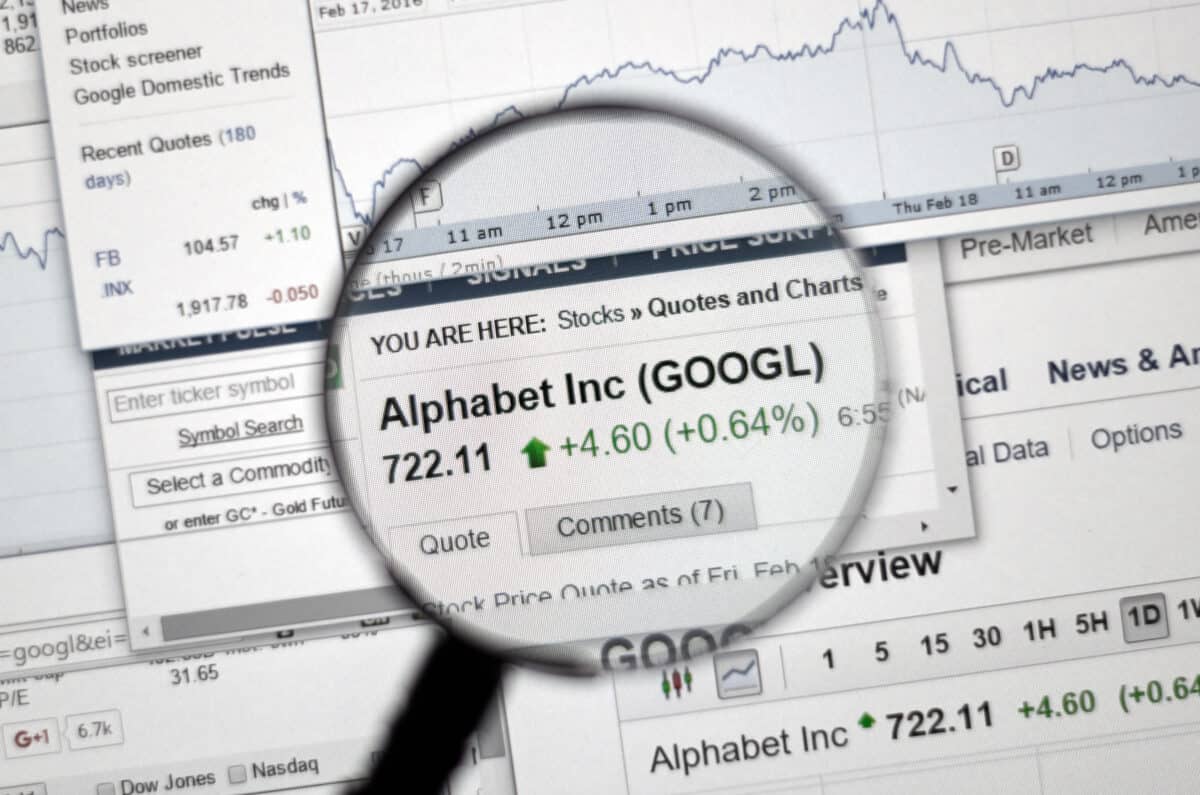 Google Stock Dropping
