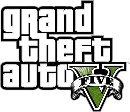 Grand Theft Auto V video game logo