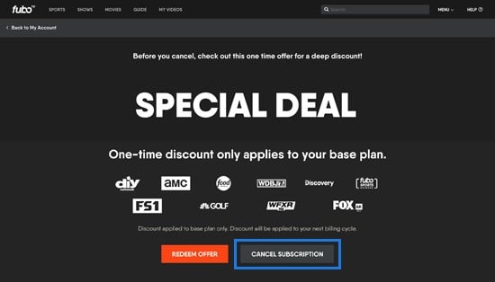 Fubo TV restores monthly billing option for new members