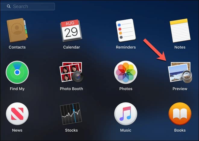 Desktop on a Mac showing the Preview app.