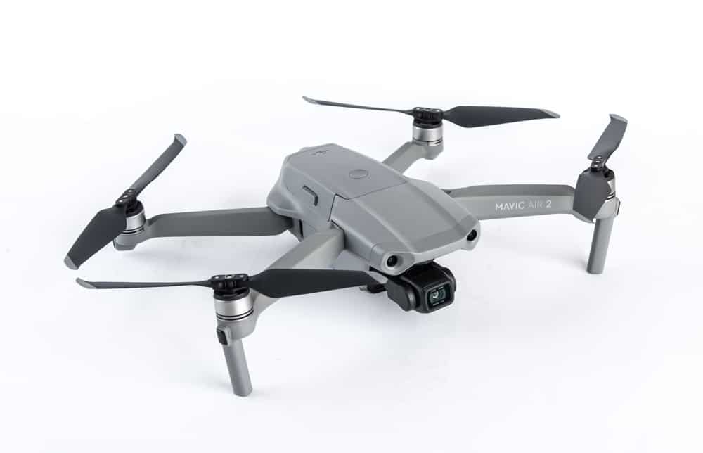 DJI Mavic Air 2 Drone on white background