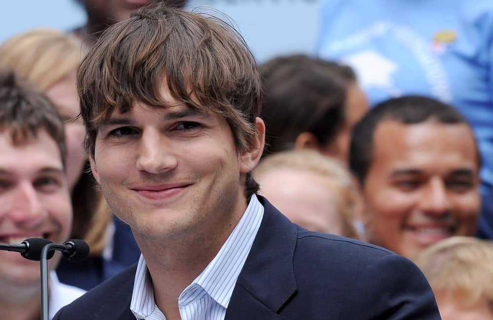 Kutcher at the Entertainment Industry Foundation  event
