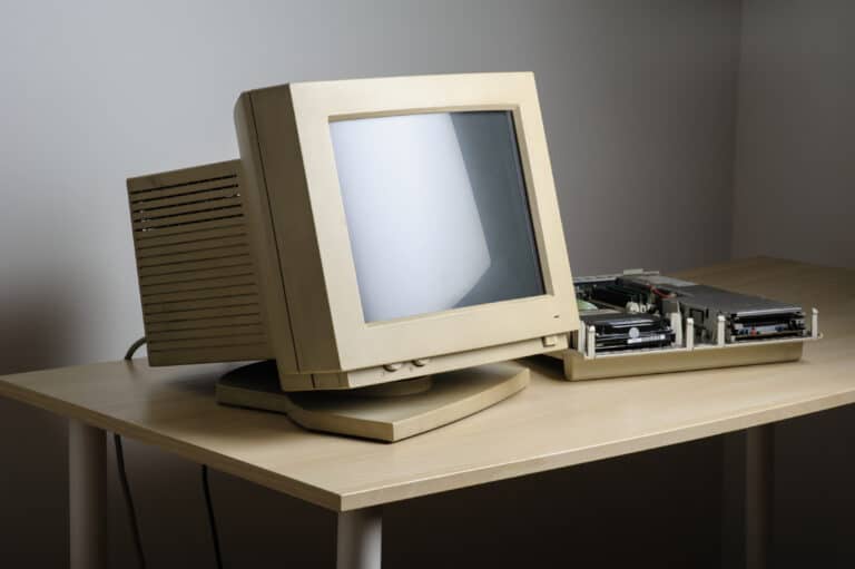 Tech Time Capsule: 1980s Computer Setup - History-Computer
