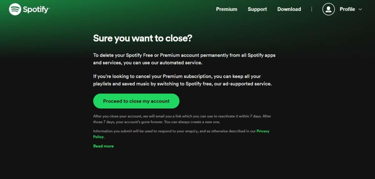How to Delete Spotify Account Permanently