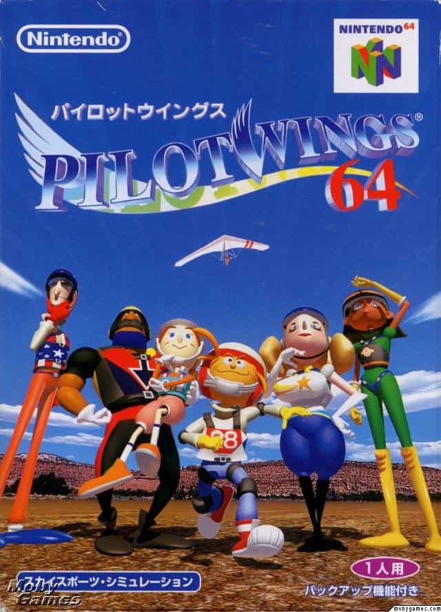 cover art for Pilotwings 64