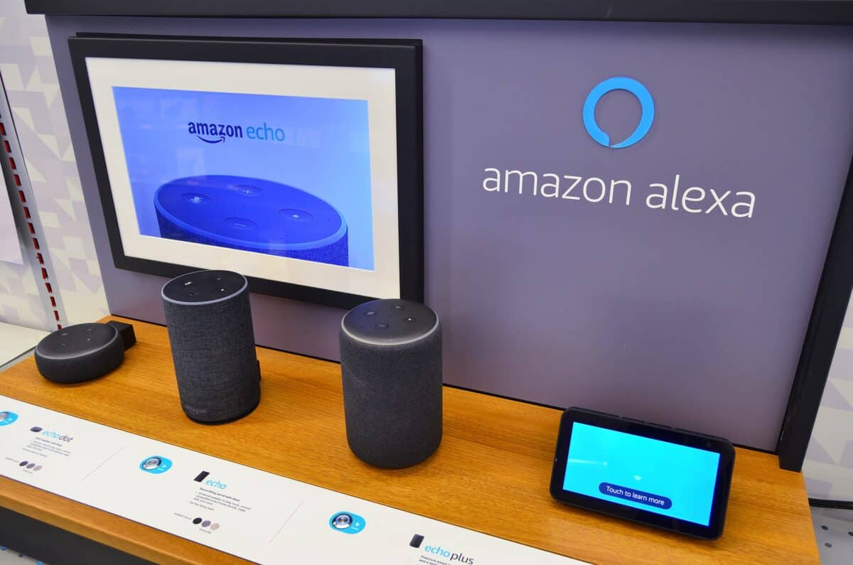 Amazon Alexa display booth