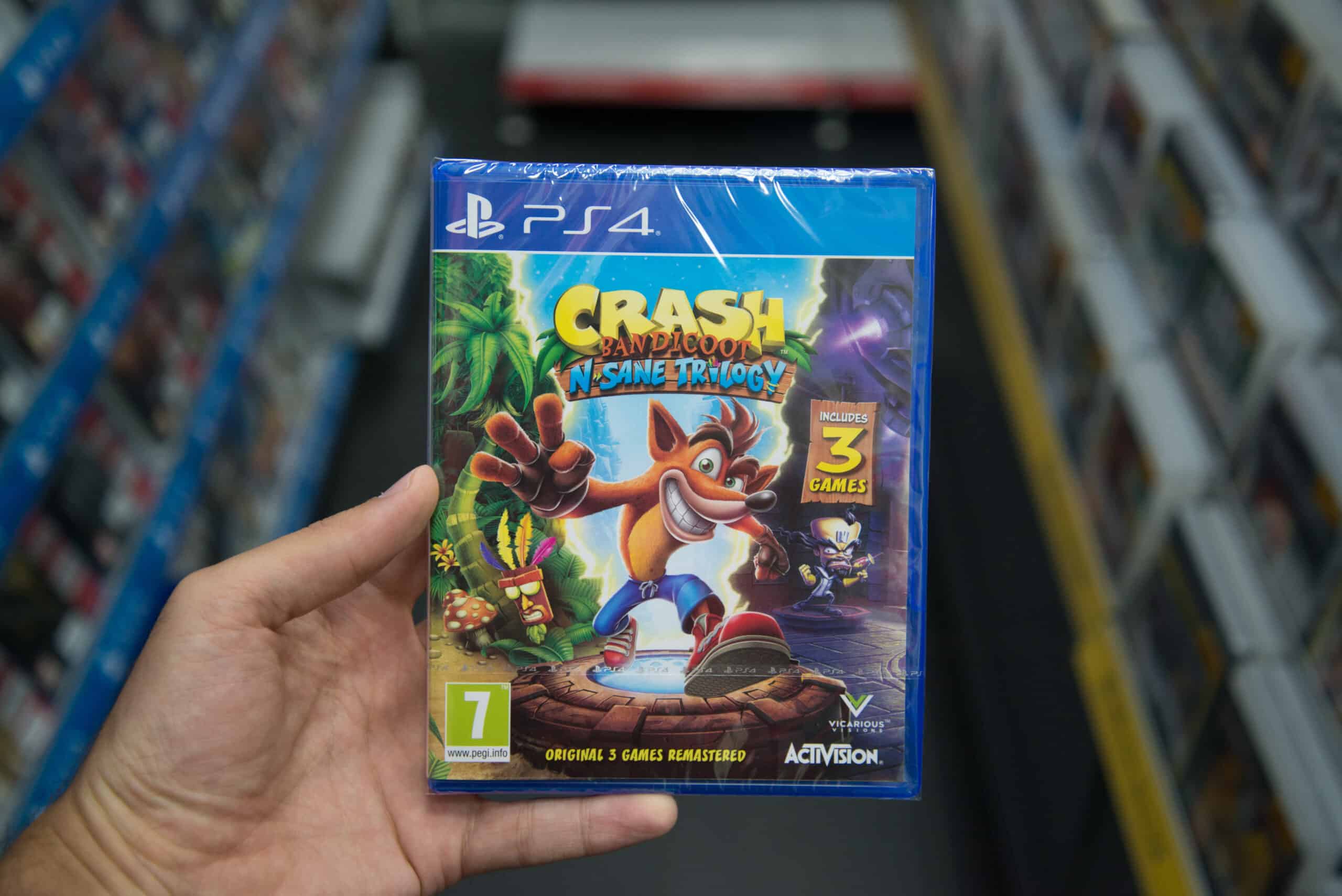 Crash Bandicoot N. Sane Trilogy - Jogos para PS4