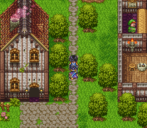 gameplay in Dragon Quest III