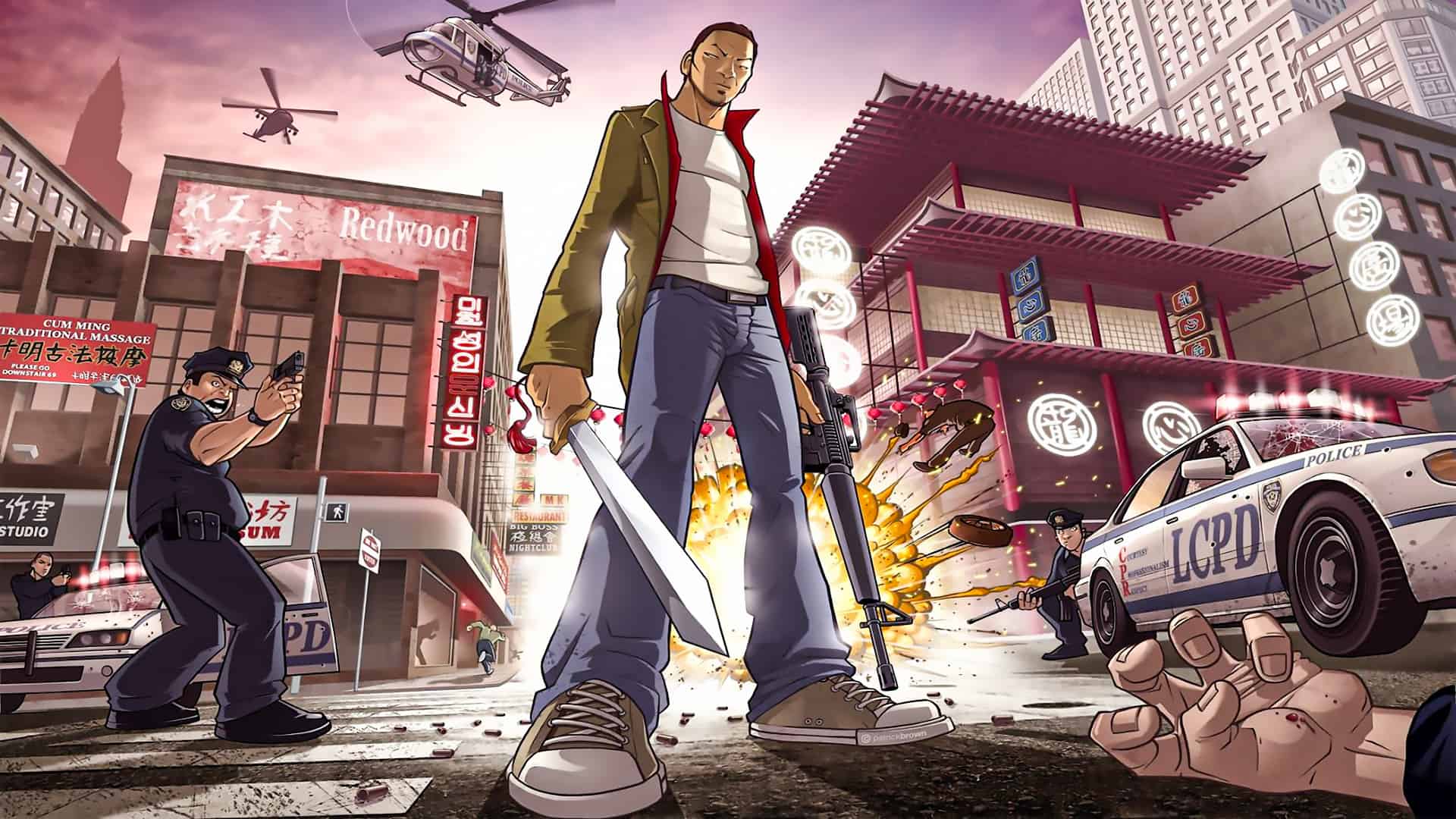 Токийский гта. Grand Theft auto: Chinatown Wars. Патрик Браун GTA 4. ГТА 4 Чайнатаун. GTA 4 Chinatown Wars.