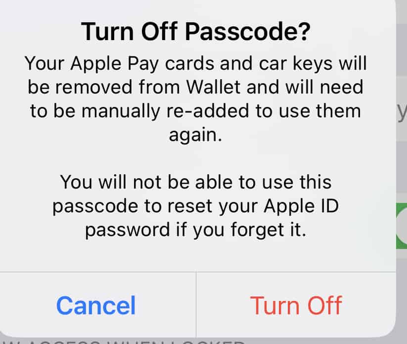 remove password iphone 5