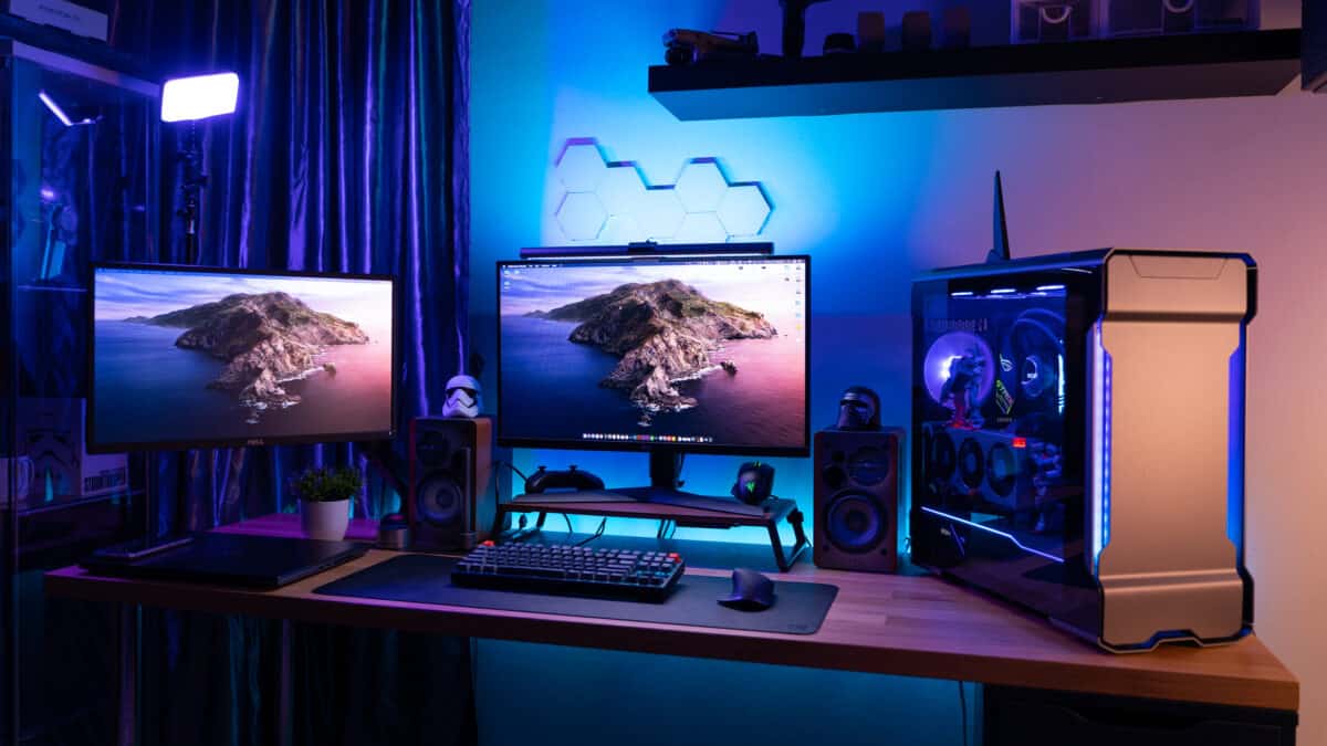 Intel PC gaming setup