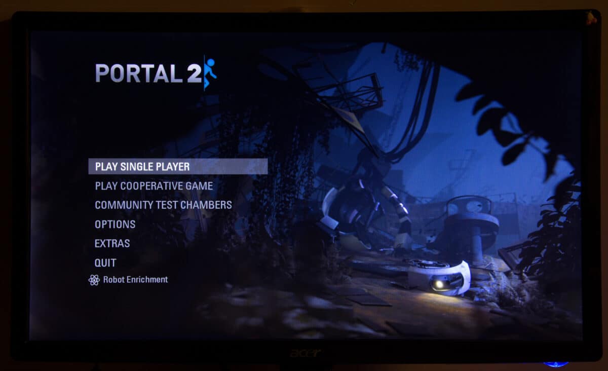 Portal 2 game