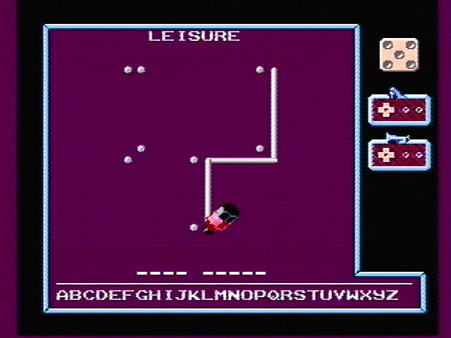 screenshot of Anticipation NES game