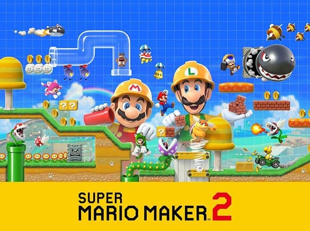 Super Mario Maker 2 retail cover