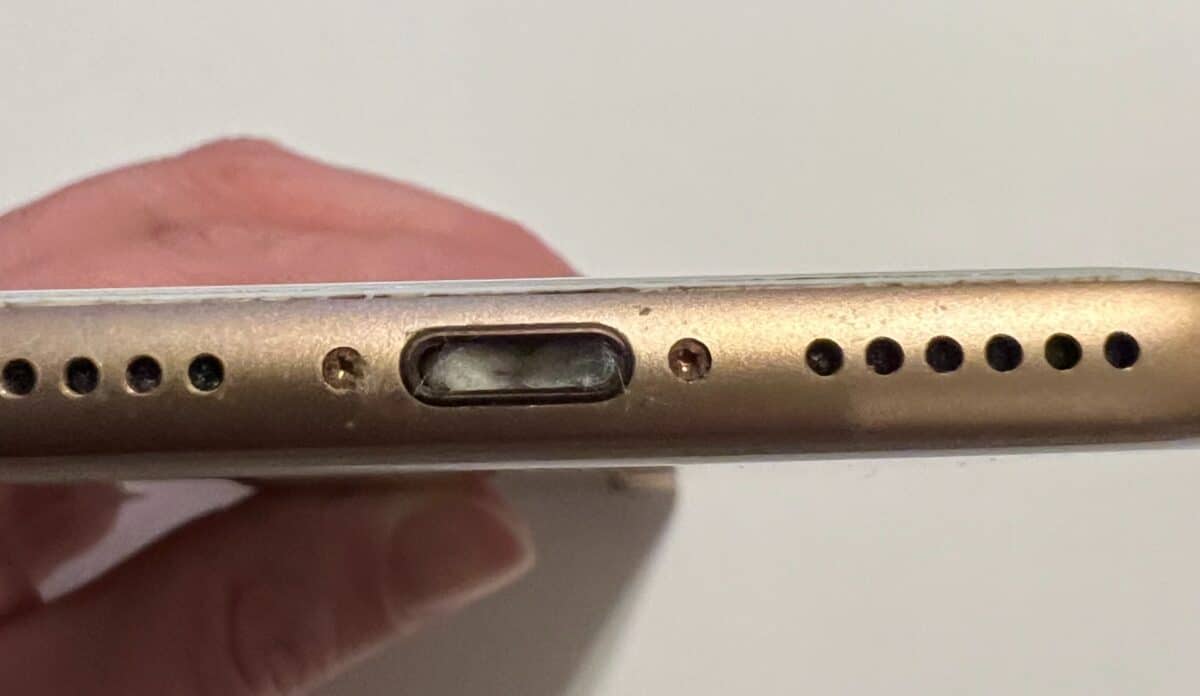 Cleaning iPhone Charging Ports