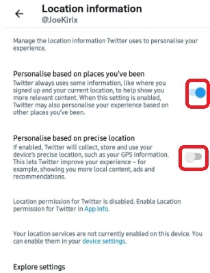 How to change privacy settings on twitter image 20