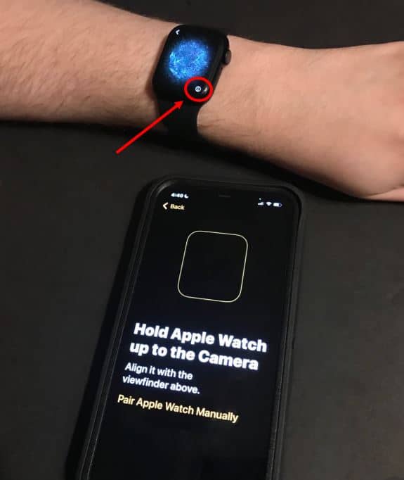 How to manually 2025 connect apple watch