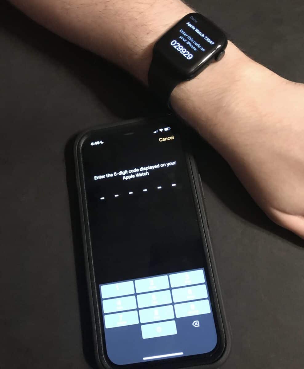 Pair manually apple outlet watch