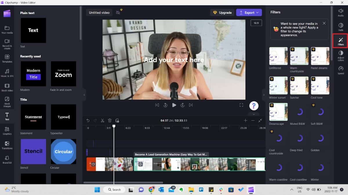 edit videos windows