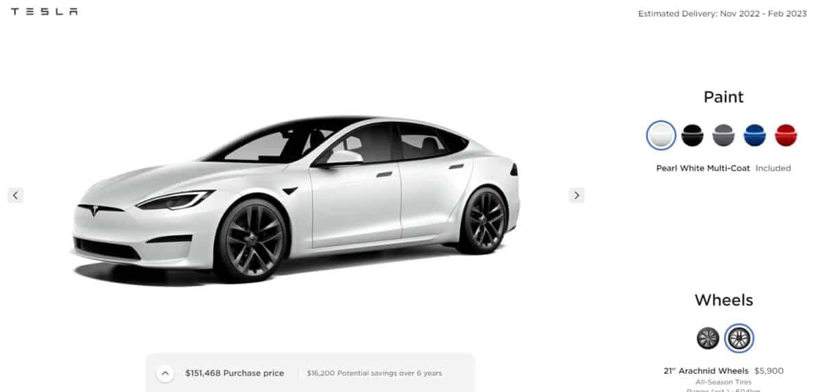 lease a Tesla customize car