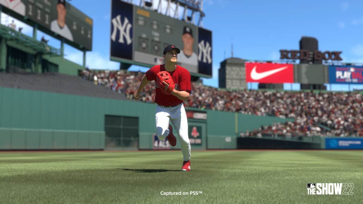 screenshot of MLB The Show 2022 game