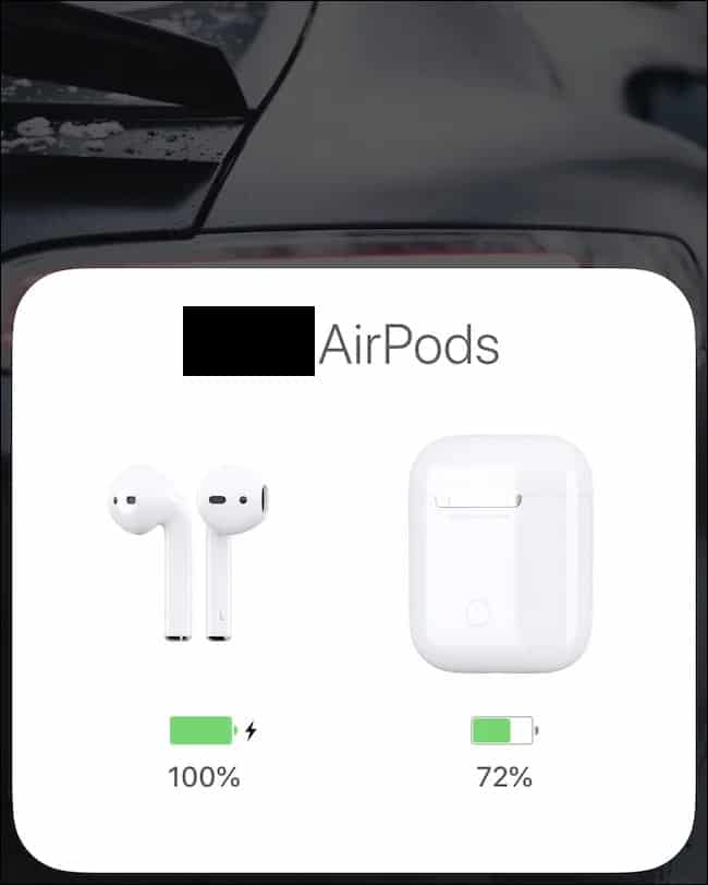 Bring your AirPods and iPhone together so they are within range.