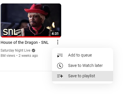 How to make a playlist on YouTube,